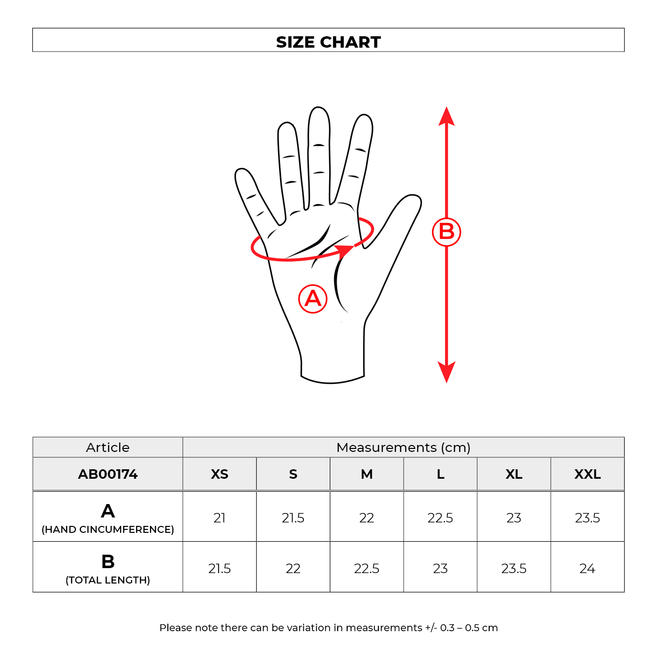 Size<br>guide