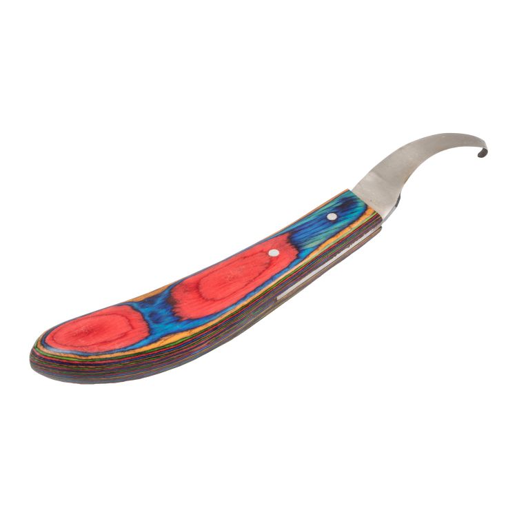 HOOF KNIFE WITH CURVED BLADE