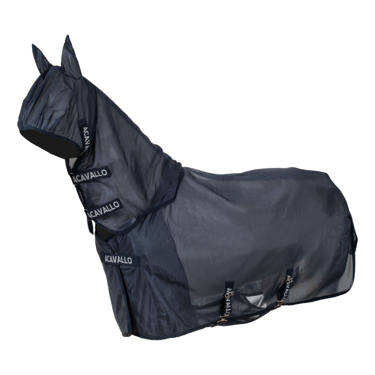 Fly rug breathable fabric with mask and neck cover