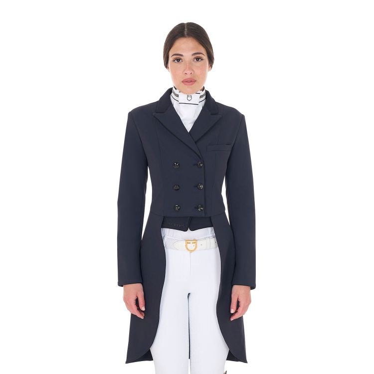 Women's competition dressage tailcoat in technical fabric