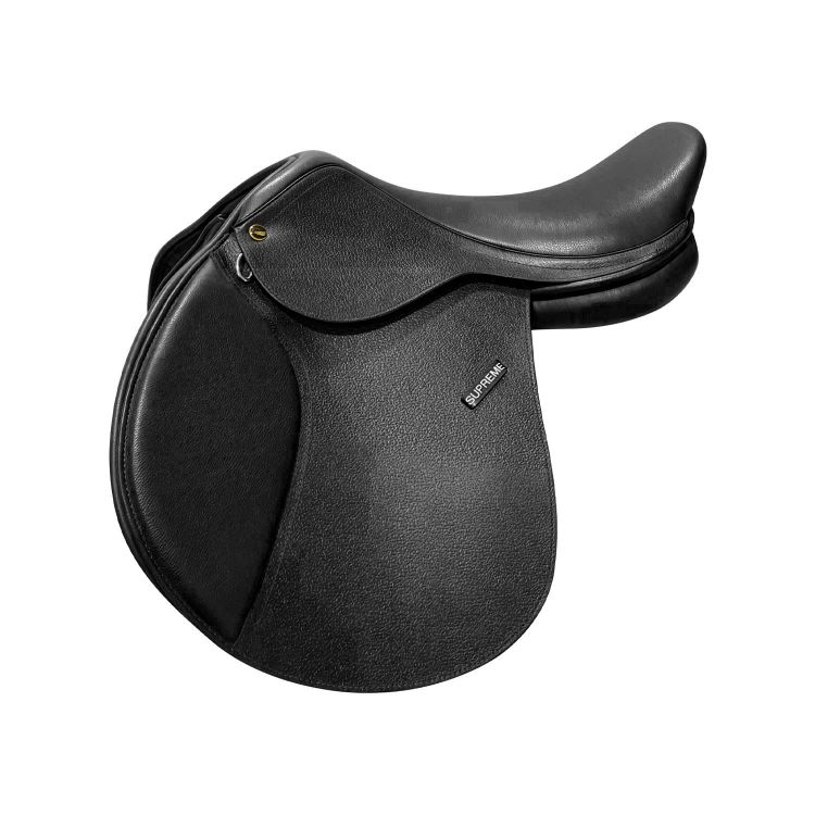 SUPREME JUMPING SADDLE WITH CHANGEABLE GULLET  ( INCLUDES 4 GULLETS)