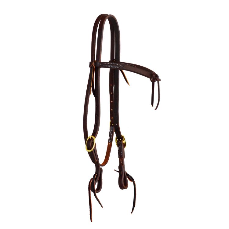 5/8" FUTURITY KNOT BROWBAND HEADSTALL