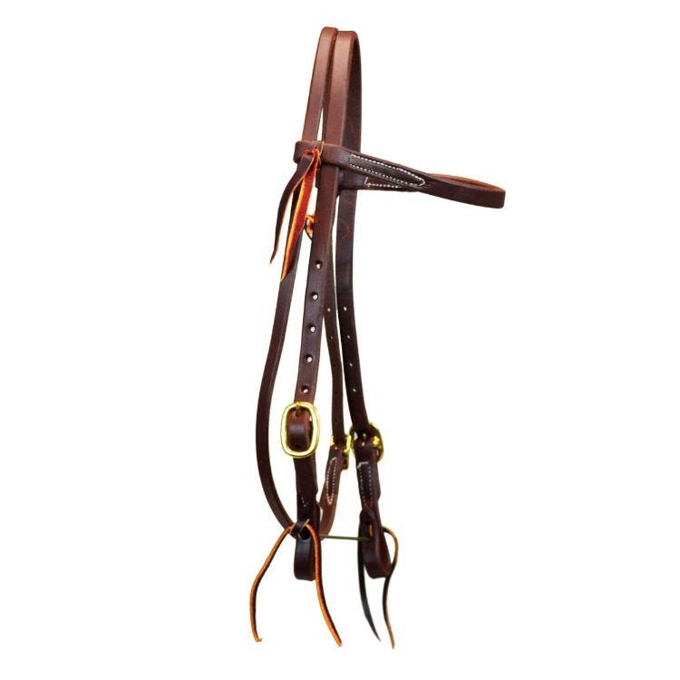 DOUBLE BUCKLE BROWBAND HEADSTALL