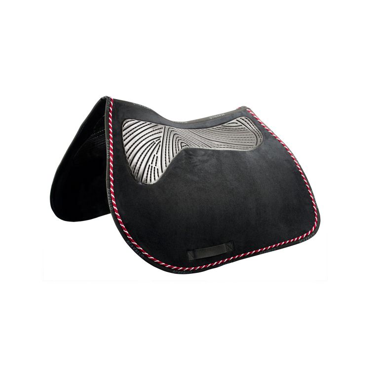 Pony saddle pad JS CW-CS twin sided grip gel suede cordura