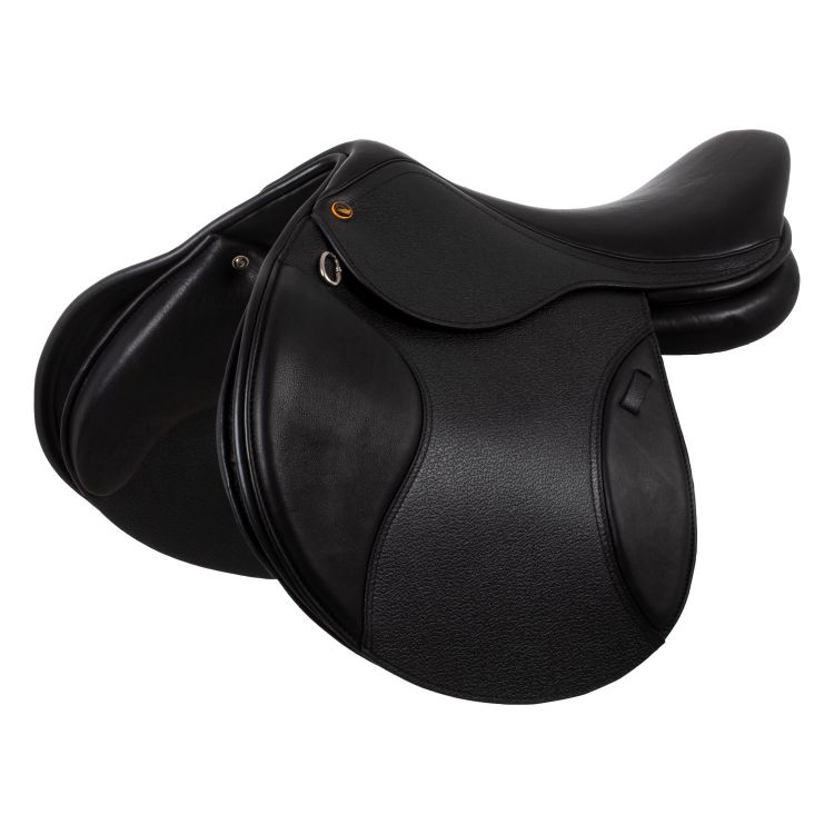 Chicago leather jumping saddle with changeable gullet (4 included)