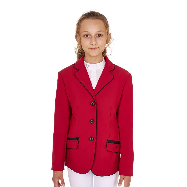 Girls' competition jacket in technical fabric