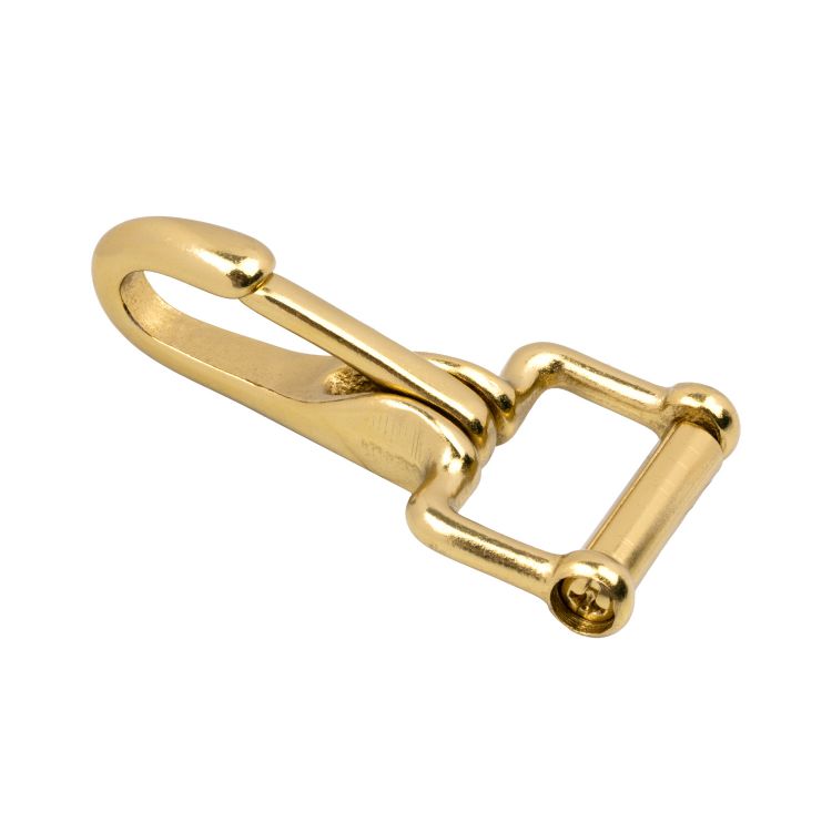 SPRING SNAP STEEL WITH BRASS PLATED