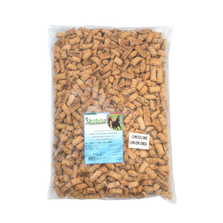 LE BONTA' LINSEEDS HORSES CRUNCHIES (4 KG)