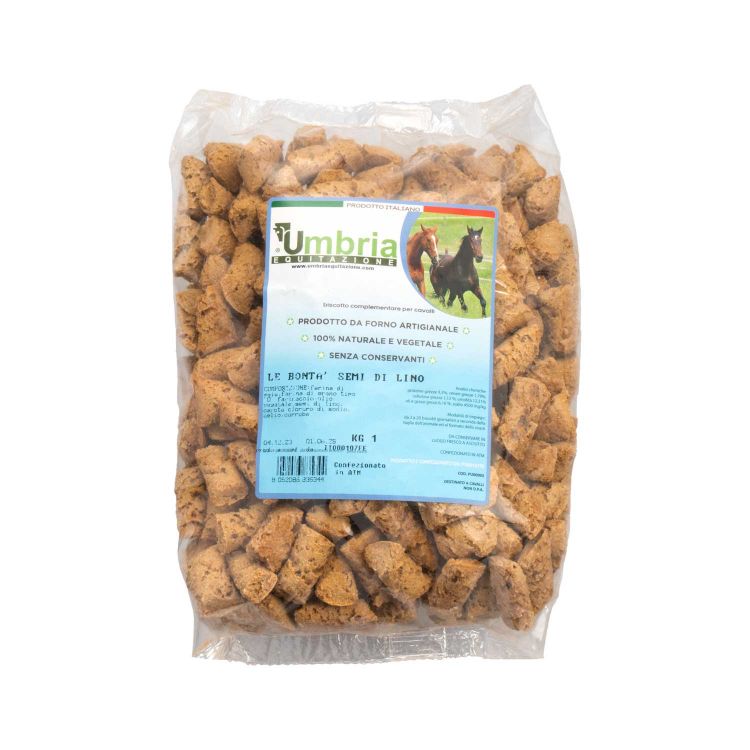 LE BONTA' LINSEEDS HORSES CRUNCHIES (1 KG)