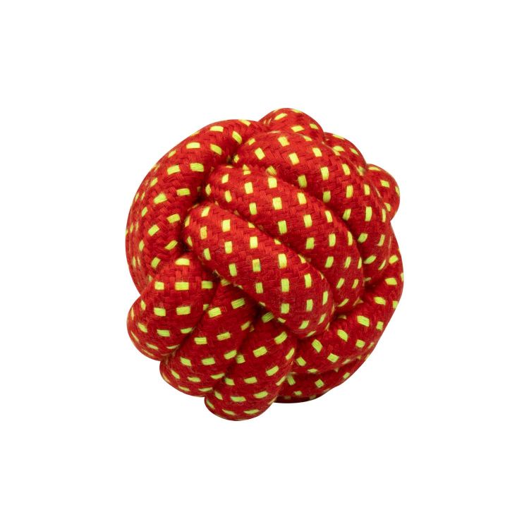 COLORED BALL KNOTTED 9 CM