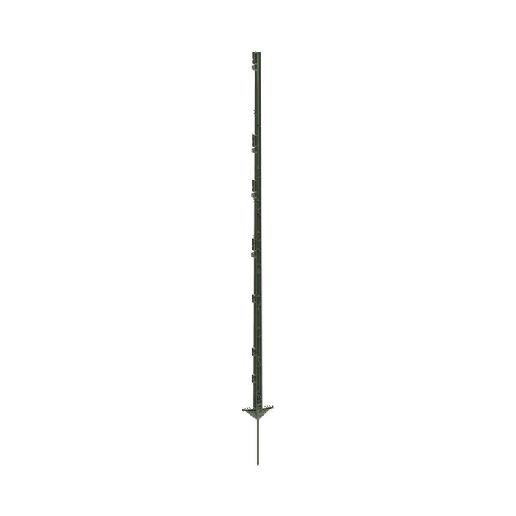 PLASTIC POLE 156 CM DOUBLE GREEN SUPPORT