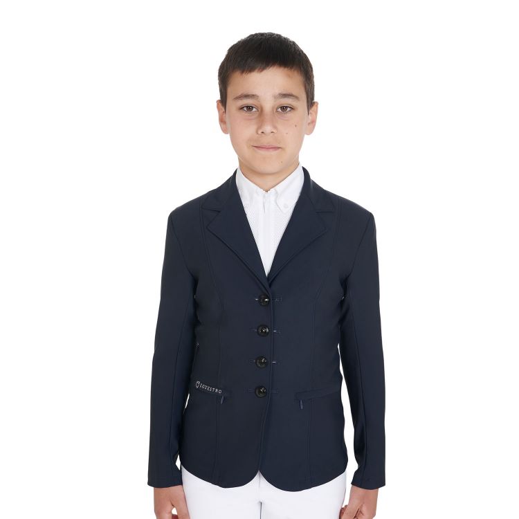 Kids' competition jacket with four buttons