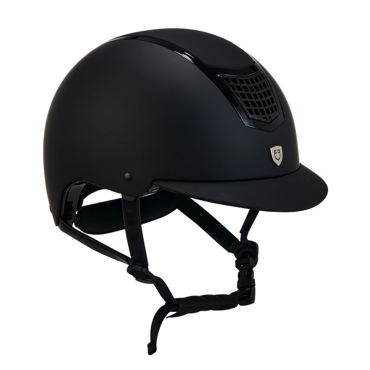 Ultra light helmet with polished frame