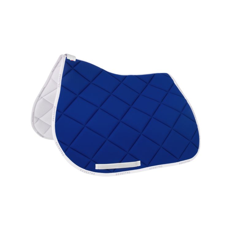 Jumping saddle pad breathable technical fabric