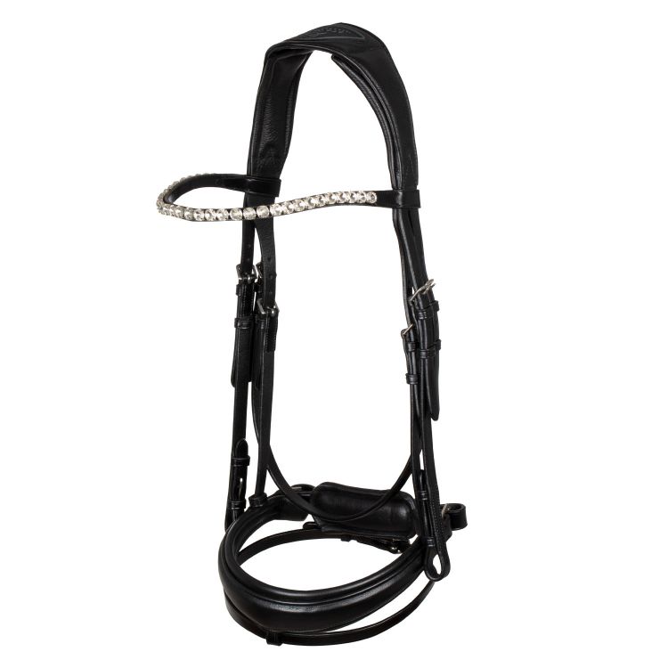 Starry night calfskin bridle