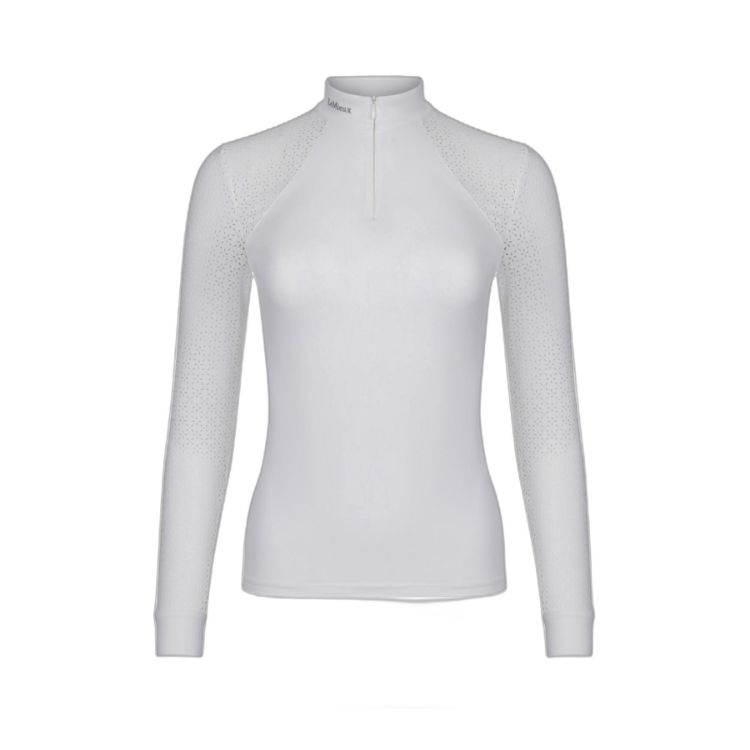 OLIVIA LONG SLEEVE SHOW SHIRT WHITE