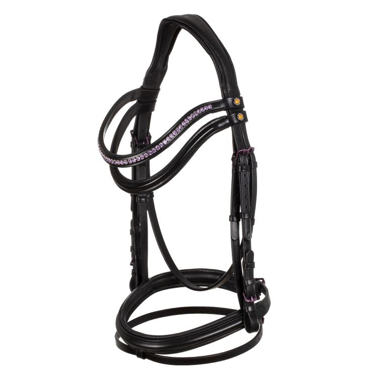 ANATOMIC LEATHER BRIDLE BLACK FITTING