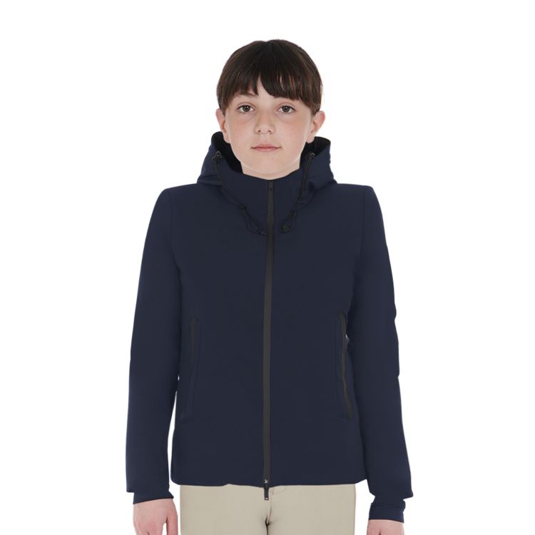 Unisex Kids Waterproof and Windproof Nylon Jacket