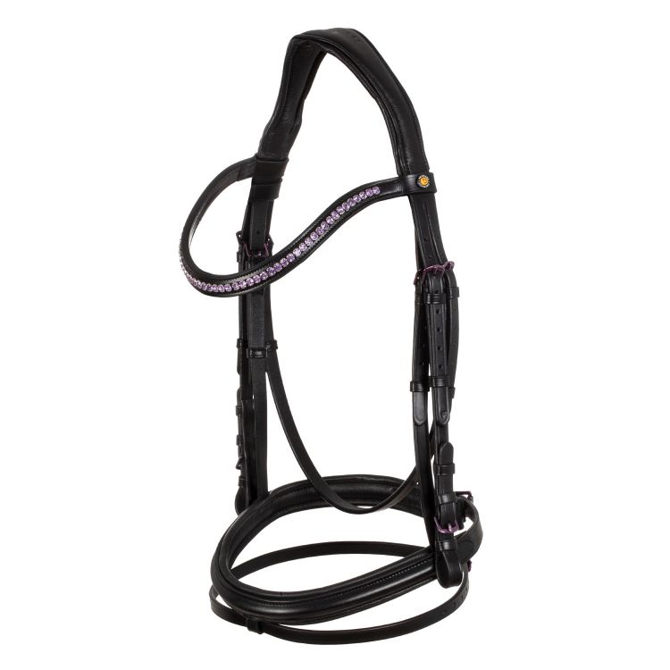 ANATOMIC LEATHER BRIDLE BLACK FITTING