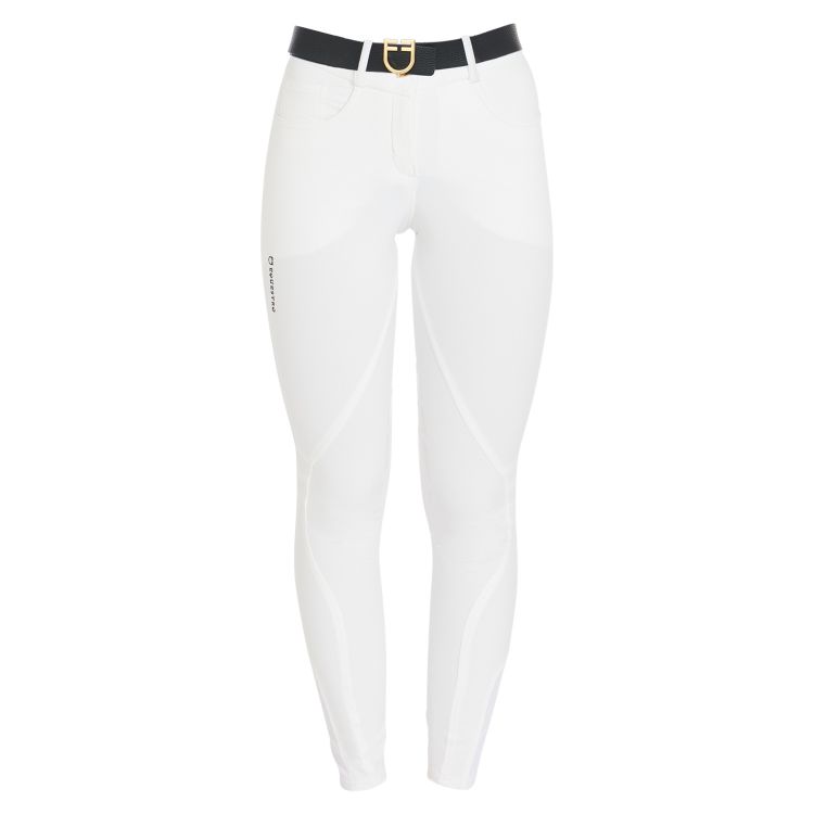 Women's knee grip breeches in technical fabric