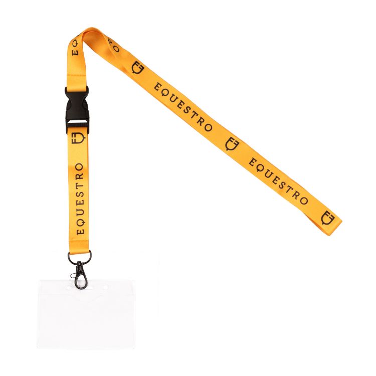 EQUESTRO LOGOED LANYARD BADGE HOLDER