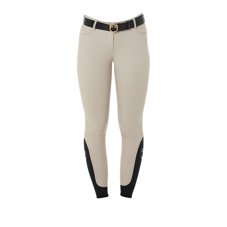 Women's full grip breeches in technical fabric