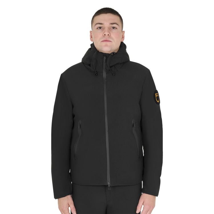 Men's waterproof and windproof jacket in nylon