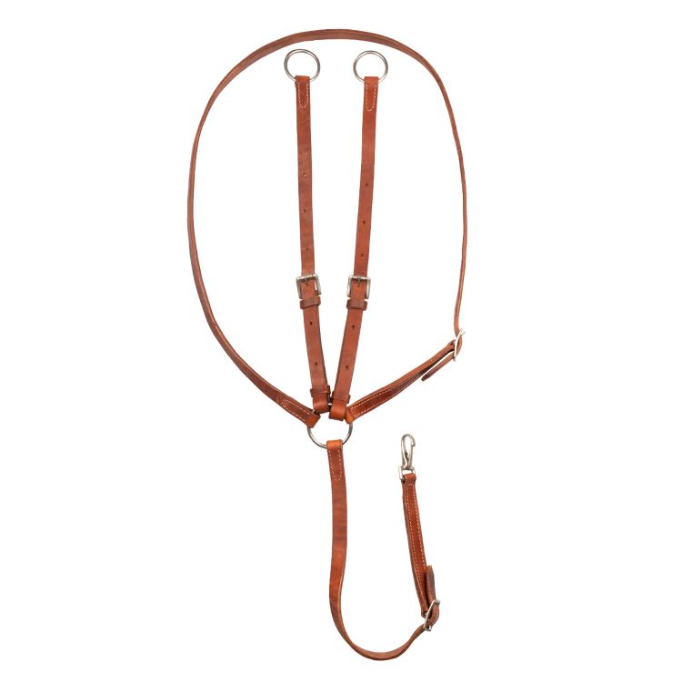 POOL'S MARTINGALE FAT LEATHER NECKLACE